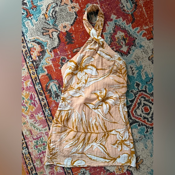 HELLO MOLLY DRIVERS SEAT DRESS BEIGE - Picture 4 of 8